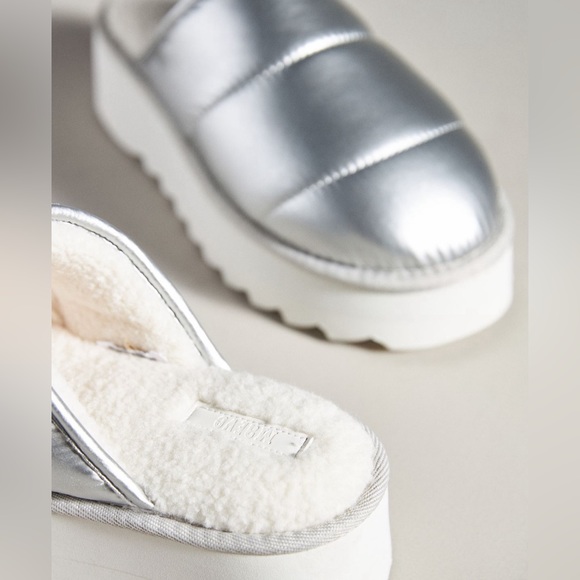 Maeve Puffy Platform Pink Slippers NWT/NIB - Picture 6 of 7